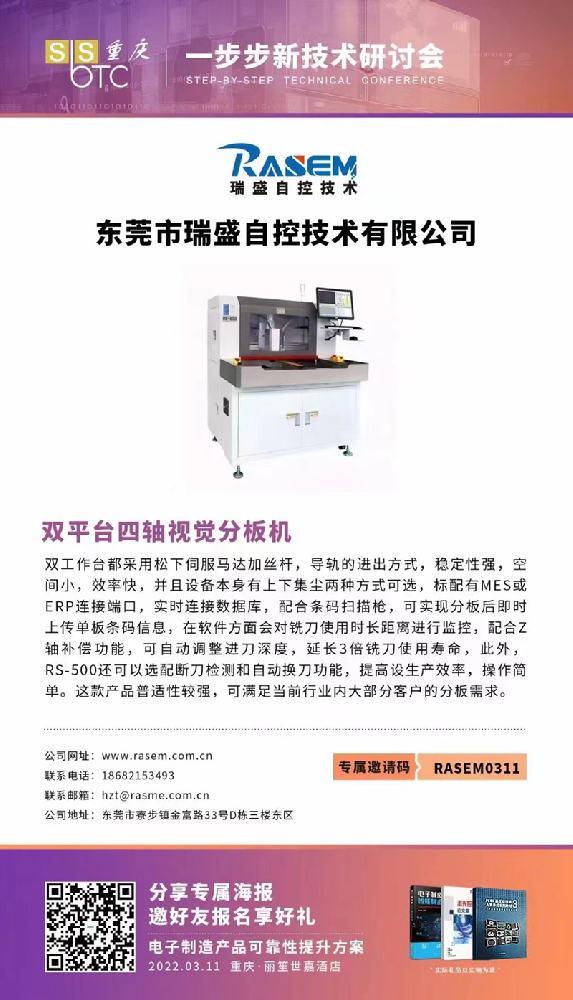 2022年3月重庆一步步新技术研讨会