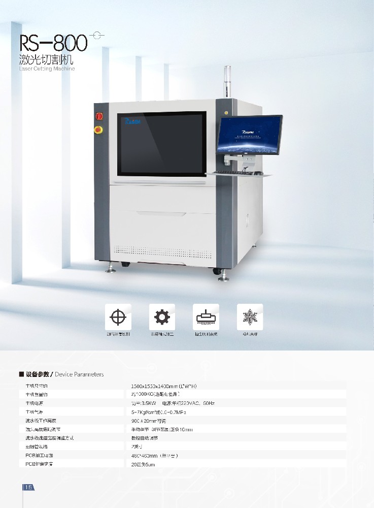 RS-800激光切割机的工作原理及优势